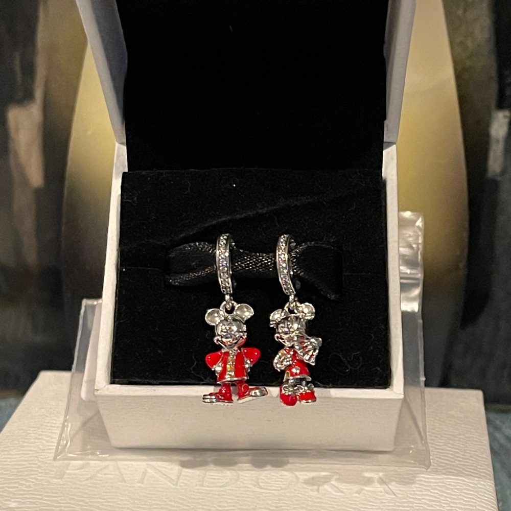 Pandora Mickey & Minnie Chinese Lunar New Year Dangle Charms
